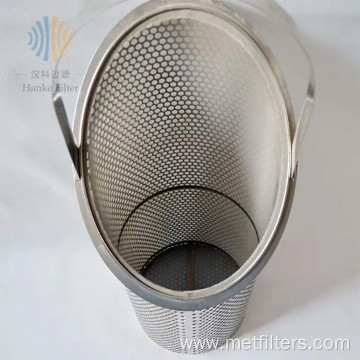 Ss304 Cleanable 5 Micron Stainless Steel Filter Basket